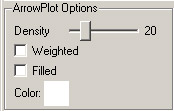 Arrow Plot Options